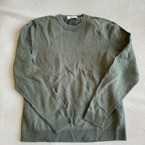 Buck Mason Green Sweater
